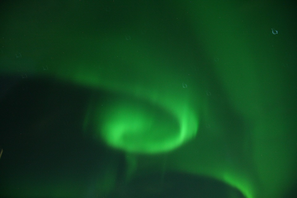 Hurtigruten, Nordlicht, noch vor der Überquerung des Polarkreises - by Lookabouts Wife, März 2012