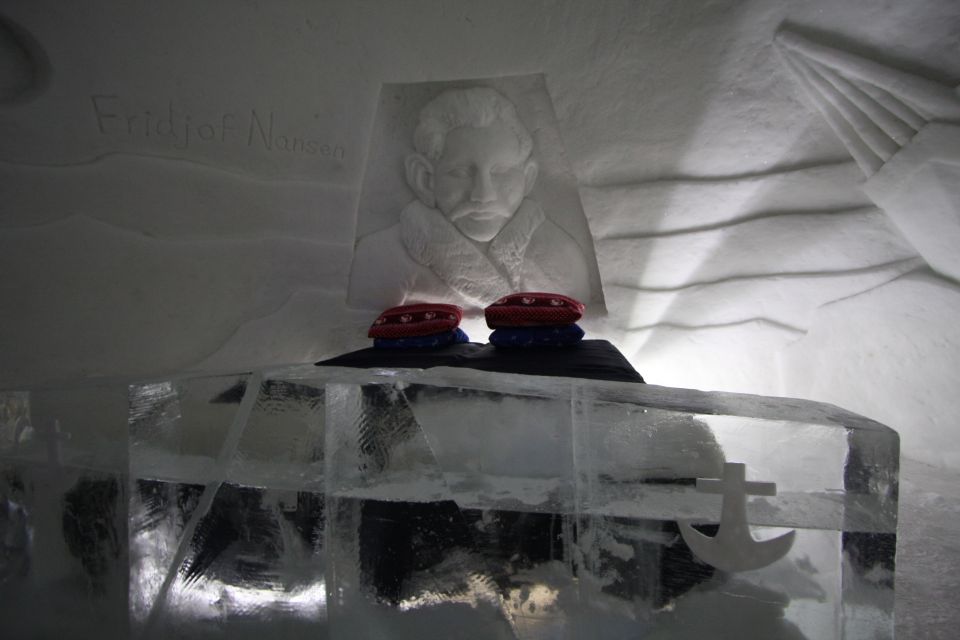 Zimmer Nansen - im Schneehotel von Kirkenes, März 2012