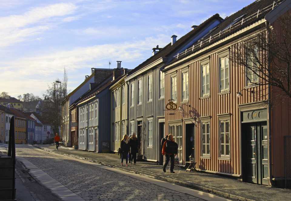 In Trondheims Altstadt - 3. März 2012