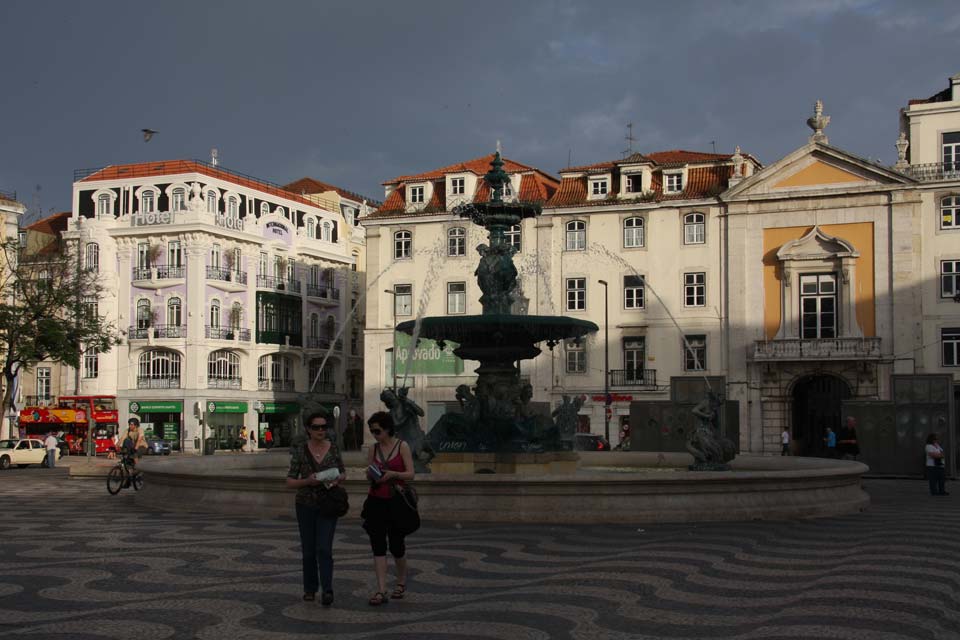 Lissabon, Rossio, Juni 2009