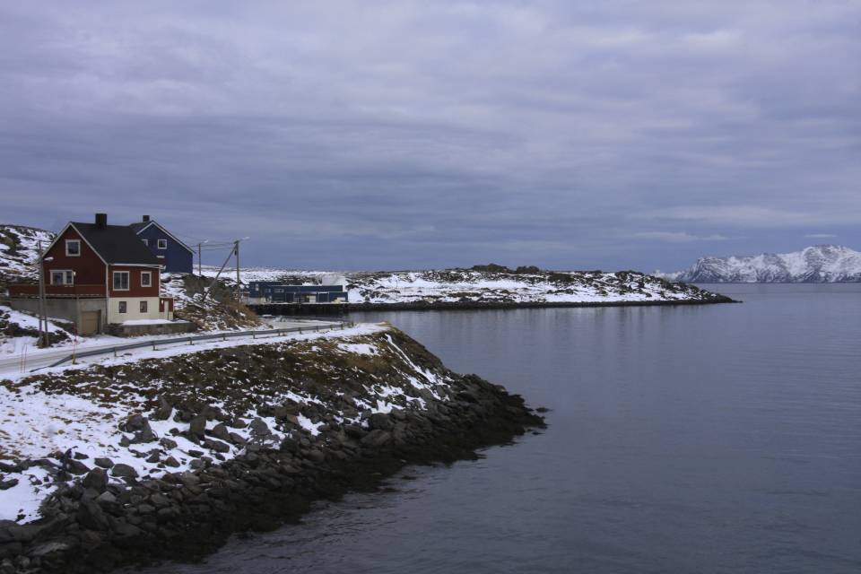 Hurtigruten, Tag 6: Im Hafen von Havoysund - 6. März 2012