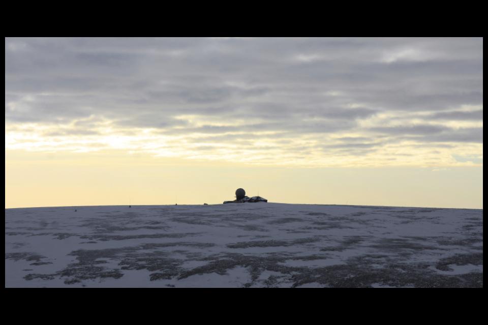 Fahrt zum Nordkap, 6. März 2012, den Sternen nah