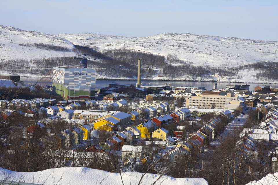 unverkennbar - Kirkenes ist auch eine Industriestadt