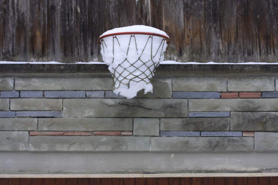 Basketballkorb, Dezember 2012