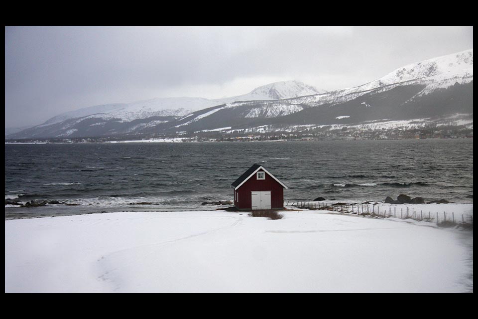 Vesteralen, vor Sortland - das ist Norwegen. 9. März 2012