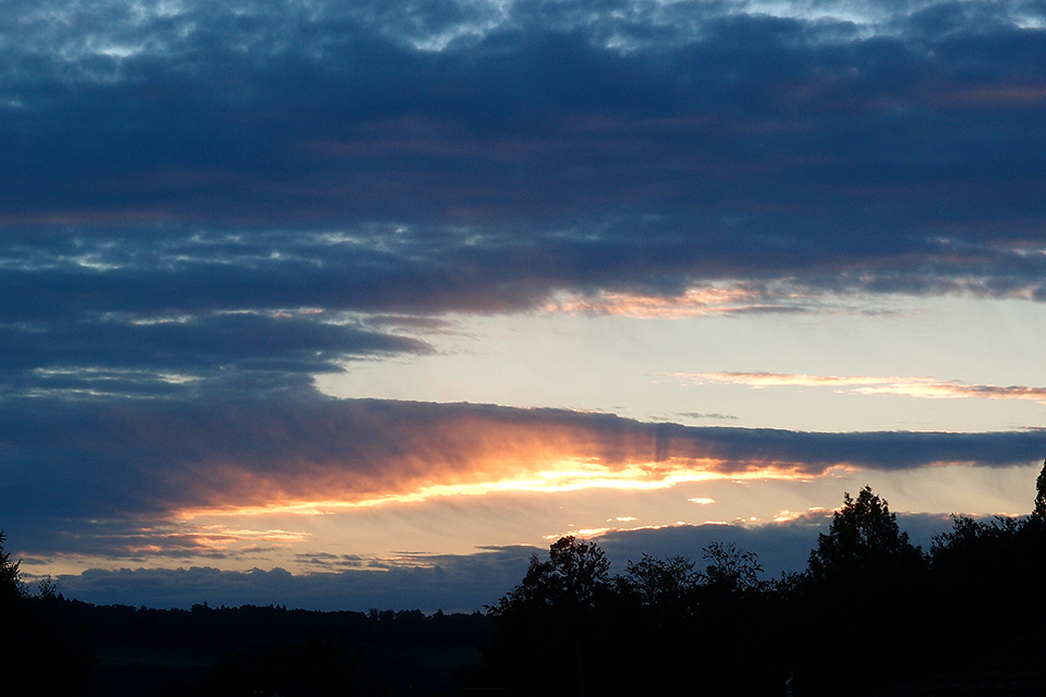 Sonnenuntergang, September 2013, Olympus XZ-1