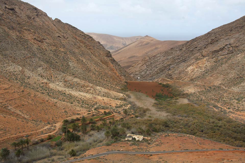 Fuerteventura - Vega de Rio Palmas - Blick auf den verschlammten Stausee - März 2014 - Canon EOS 40D