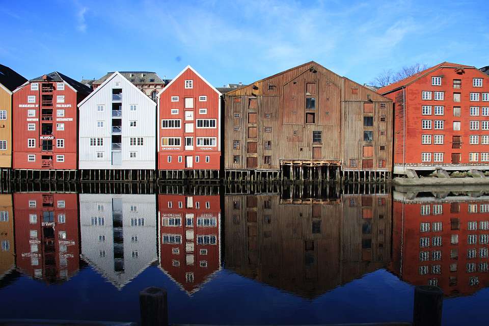 Trondheim, Hurtigruten, März 2012