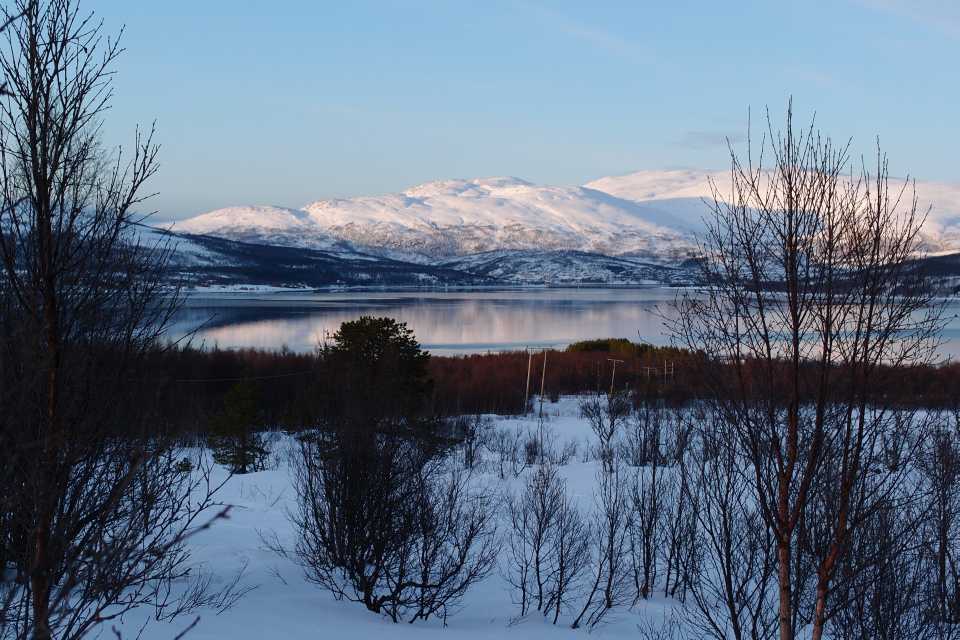 Landschaft bei Tromsö, März 2012, KK