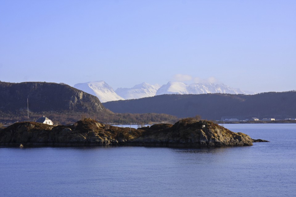 Hurtigruten: Von Alesund nach Molde, 2. März 2012